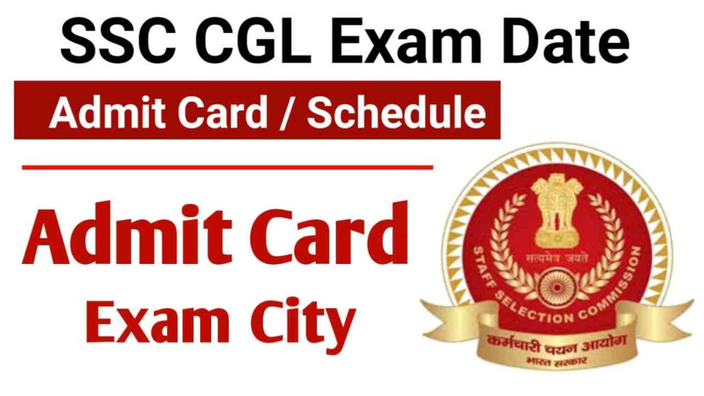 SSC CGL Exam Date 2025